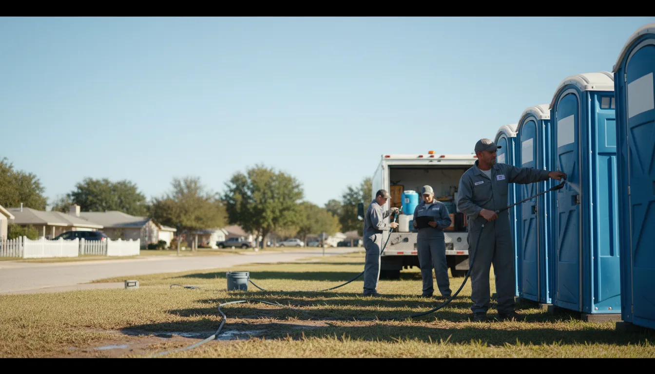 Long-Term Portable Toilet Rental in Dolphin, VA near me